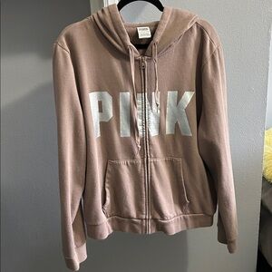 Victoria’s Secret PINK Mauve Zip Hoodie